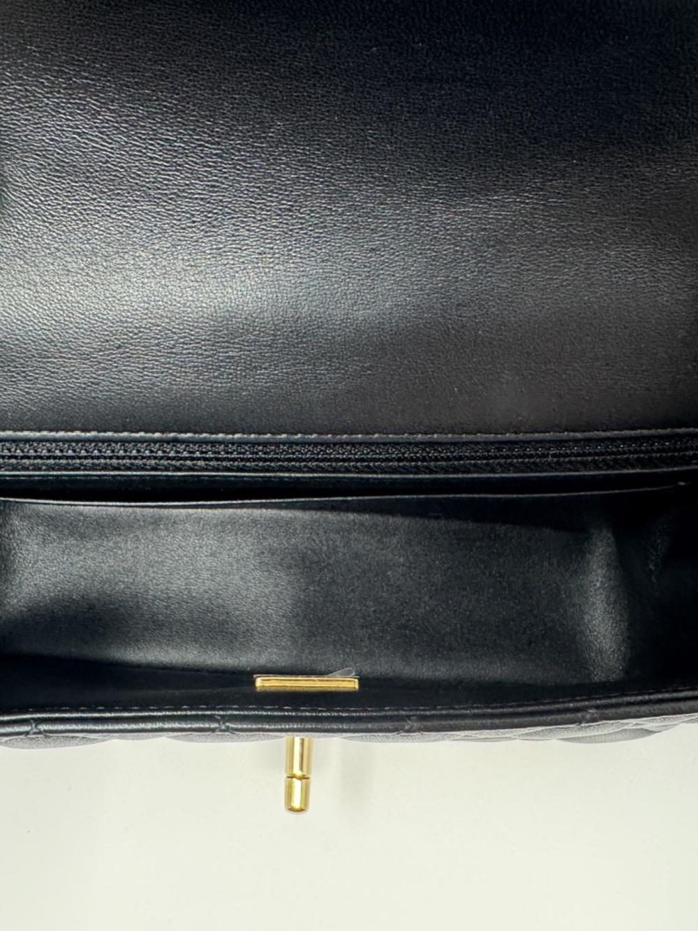 Chanel Lambskin Mini Rectangular Classic Flap Black - Picture 8 of 12